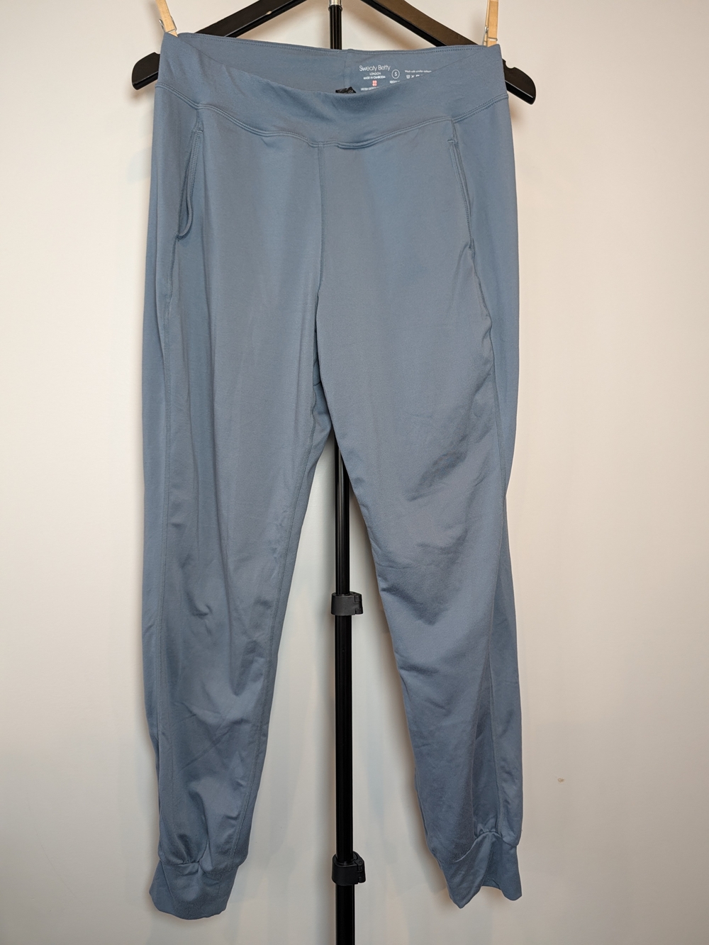 Sweaty Betty Women's Size S Gary Yoga Joggers Slate Blue